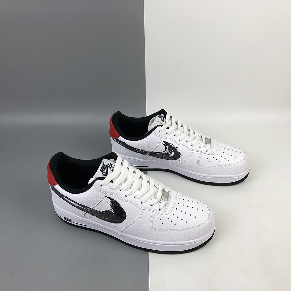 nike air force 1 low brushstroke swoosh