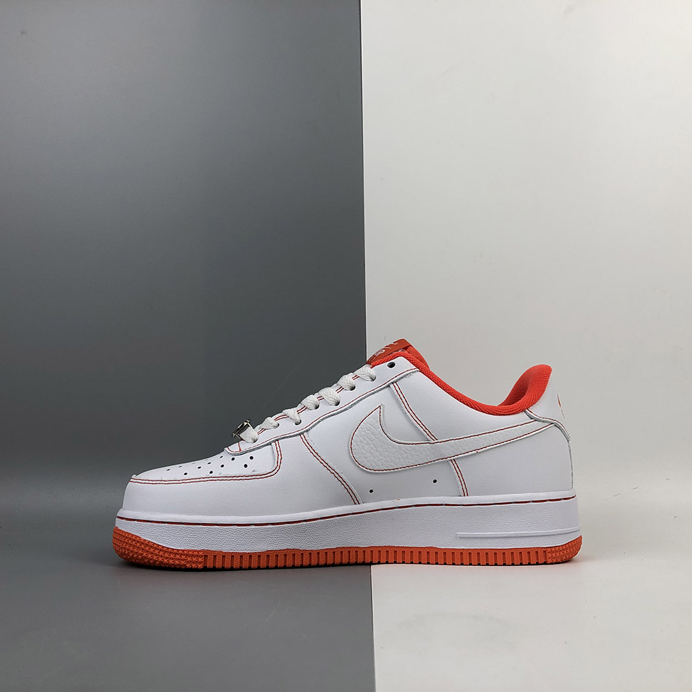 nike air force 1 low white orange