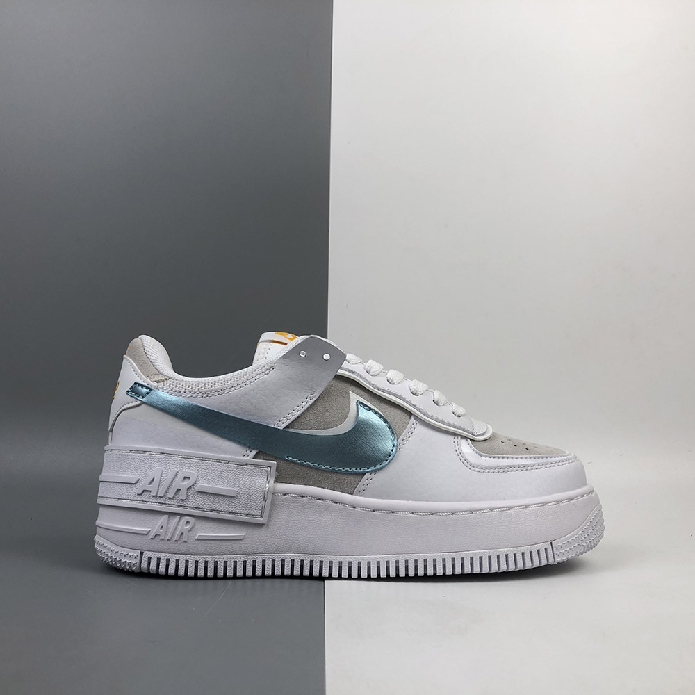 ice blue air force ones