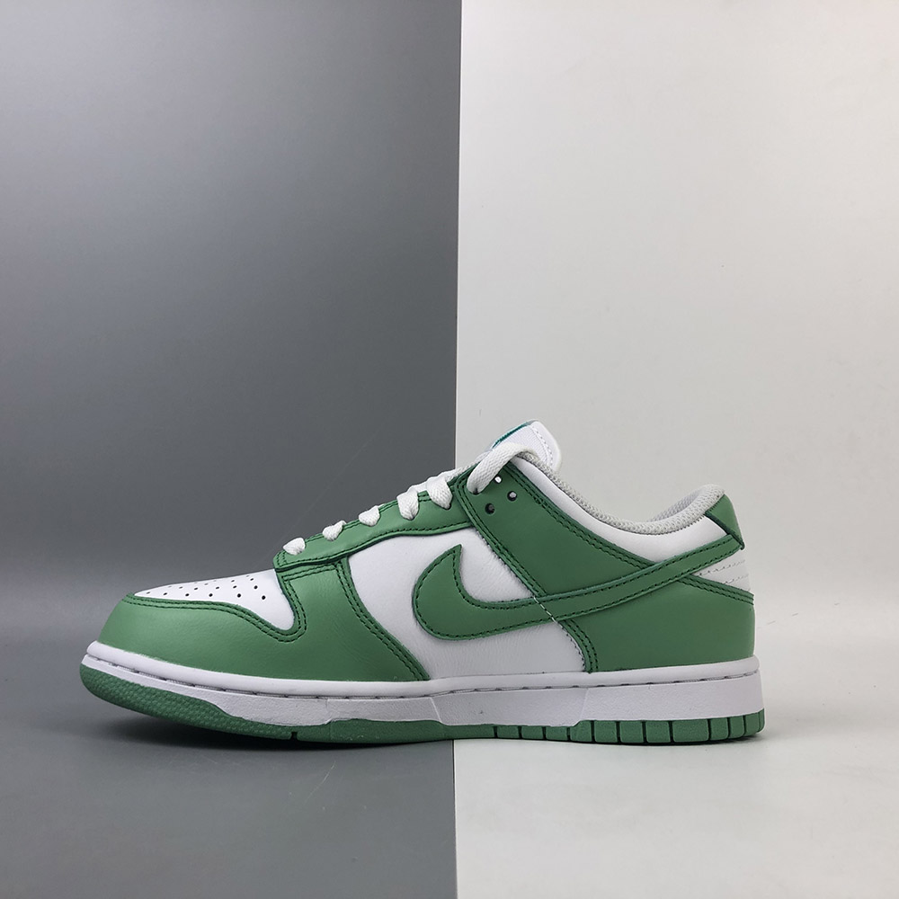 nike white and green