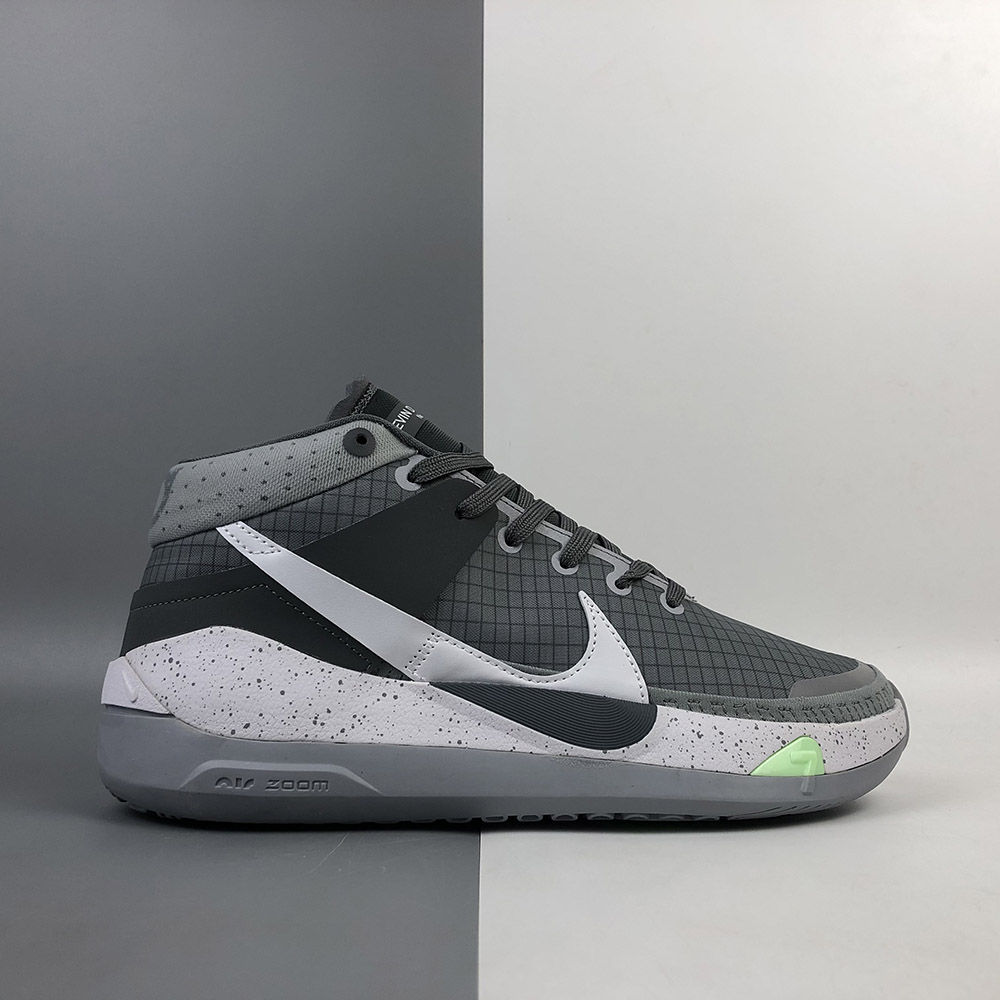 grey kd shoes