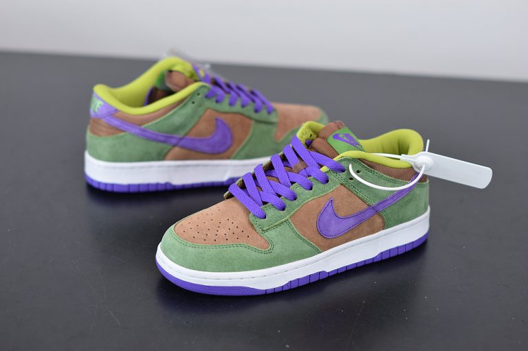 green and purple sb dunks