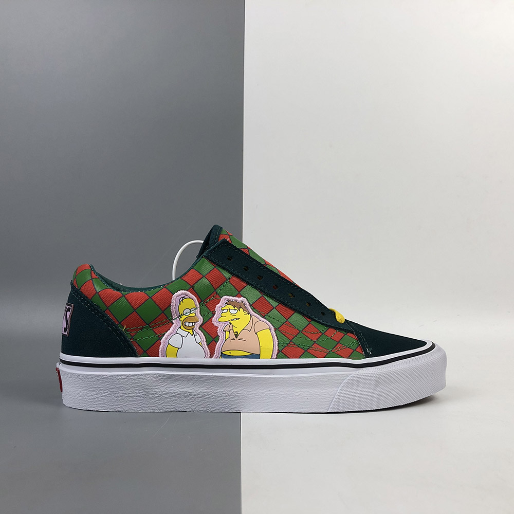 the simpsons shoes vans