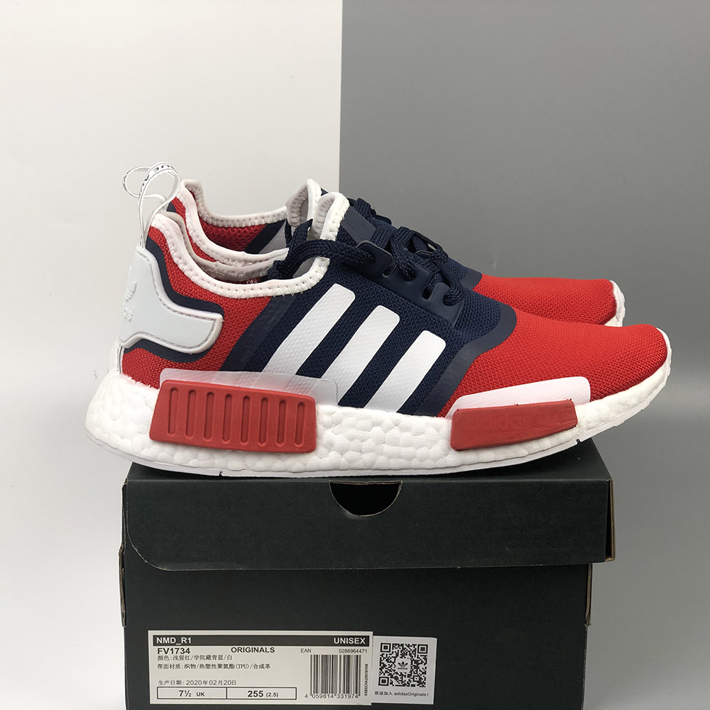 adidas NMD R1 Collegiate Navy/Scarlet-White For Sale – The Sole Line