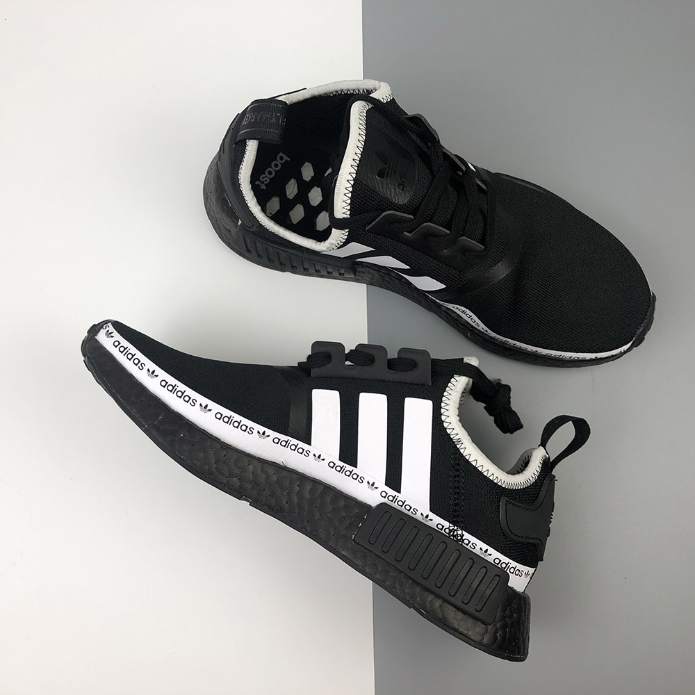 adidas nmd runner black grey