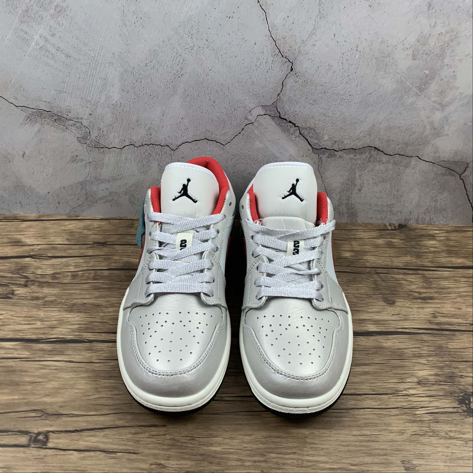 Air-Jordan-1-Low-Premium-Grey-University-Red-For-Sale-3