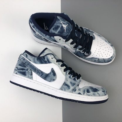 air jordan 1 low denim washed