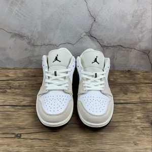 Air Jordan 1 Low White Sail Black For Sale â The Sole Line
