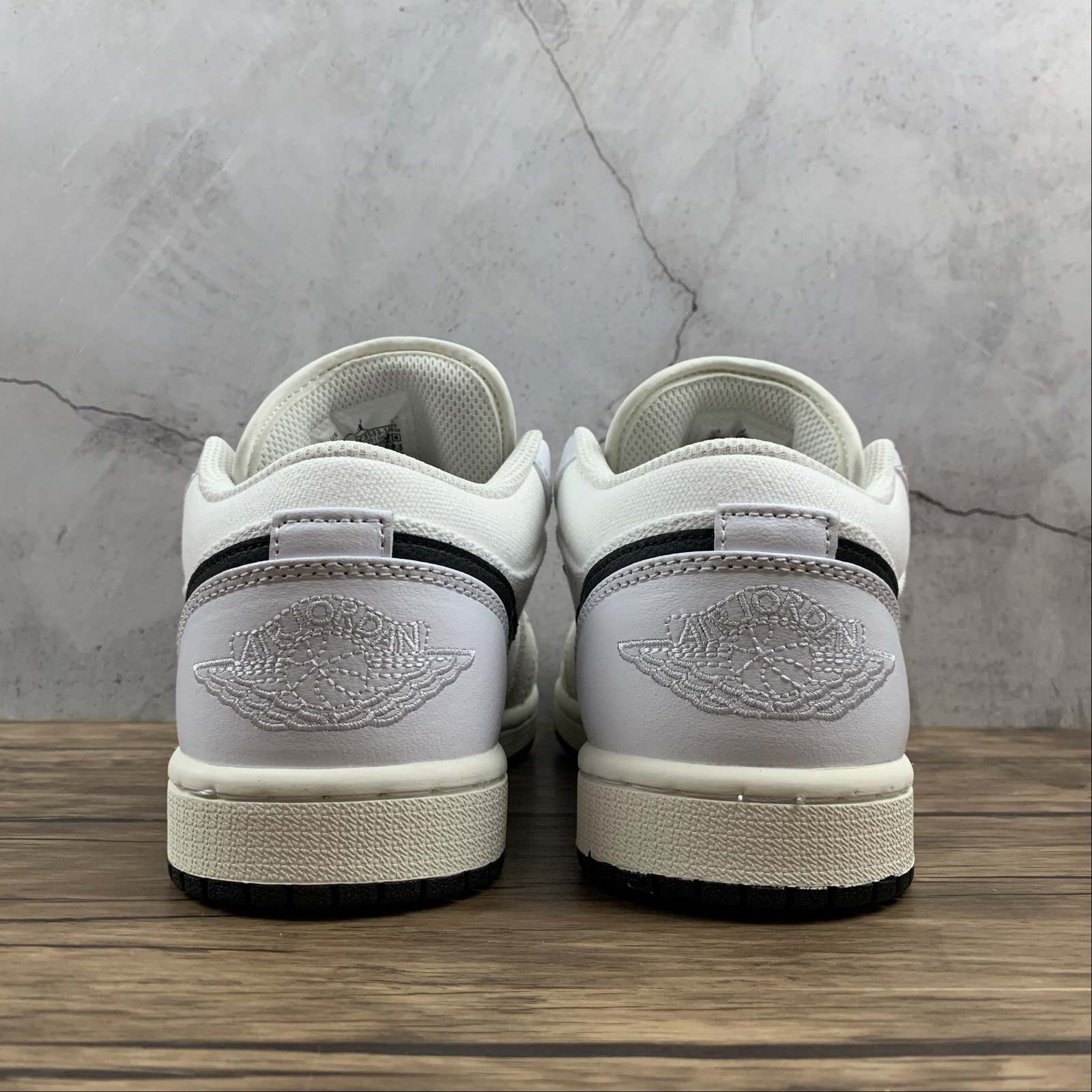 Air Jordan 1 Low White Sail Black For Sale – The Sole Line