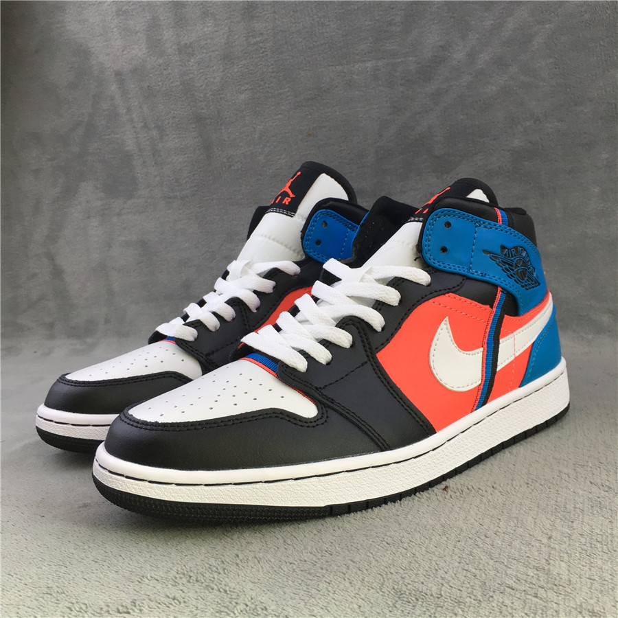 Air Jordan 1 Mid Tri-Color Ribbons For Sale – The Sole Line