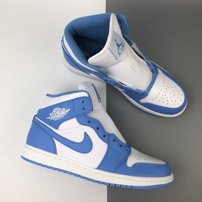 jordan 1 mid unc blue