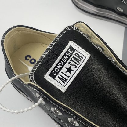 chuck taylor all star leather smoke low top