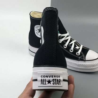 Converse Chuck Taylor All Star Platform High Top Black For Sale – The Sole Line