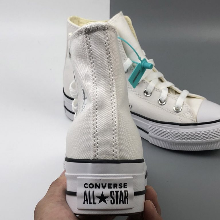 converse all star hi white leather split iridescent exclusive