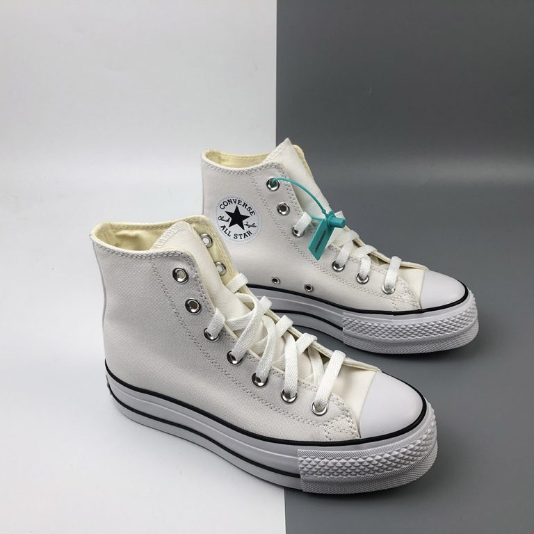 chuck taylor all star platform high top white