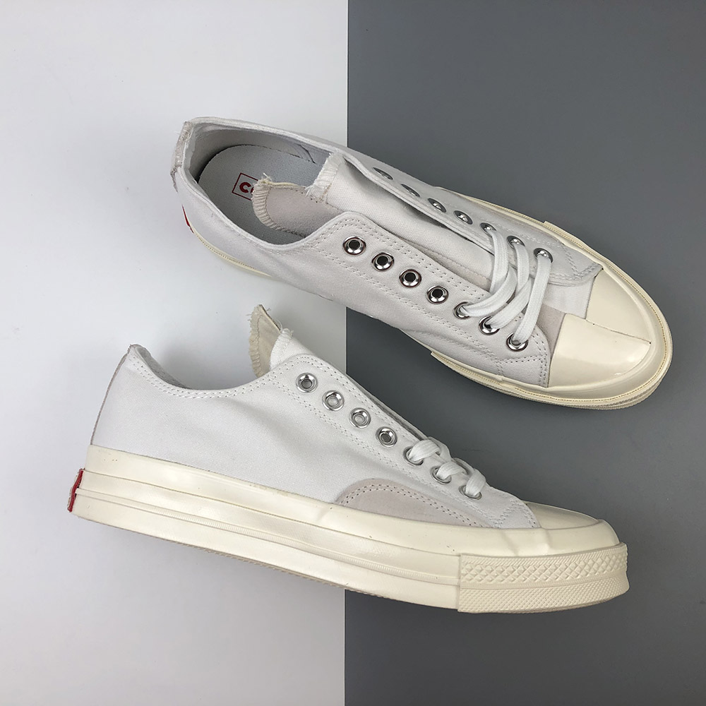 Converse Rivals Chuck 70 Low Top White/University Red For Sale – The ...