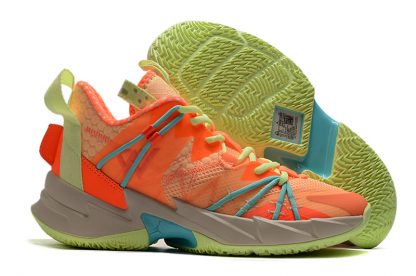 bright colored basketball shoes