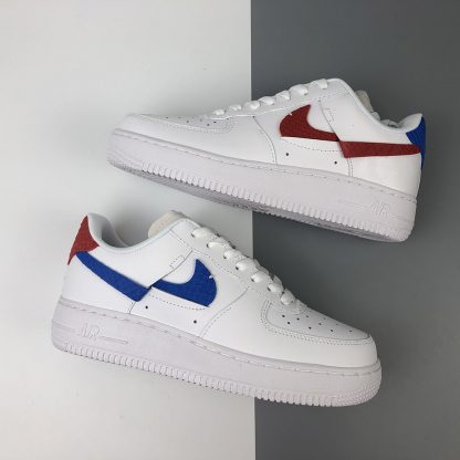 air force 1 red and blue