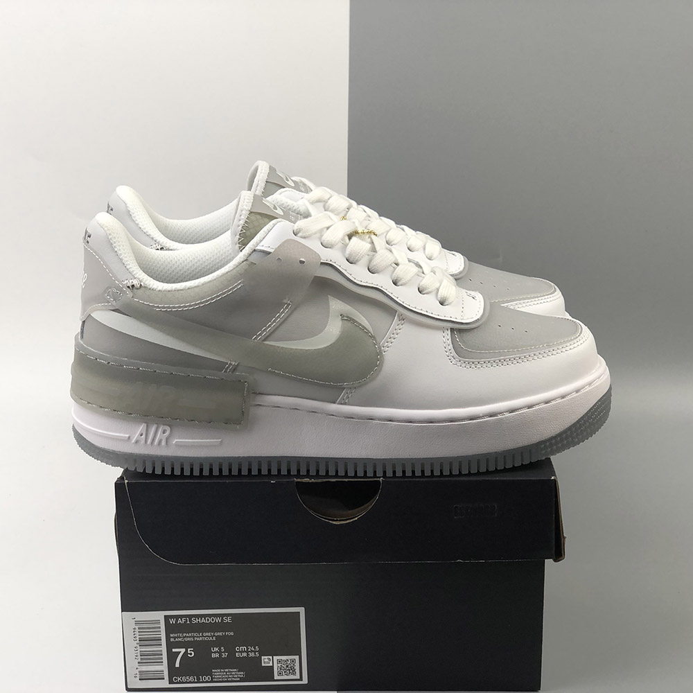 nike air force 1 shadow se particle grey