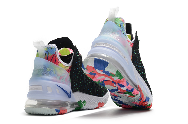 lebron james multicolor shoes