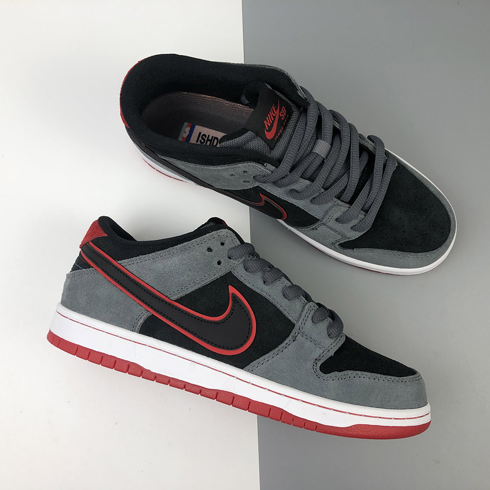 nike sb dunk low ishod wair dark grey