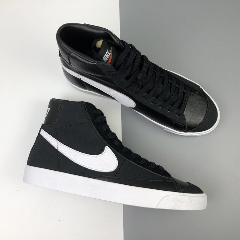 slam jam x nike blazer mid class 1977 black