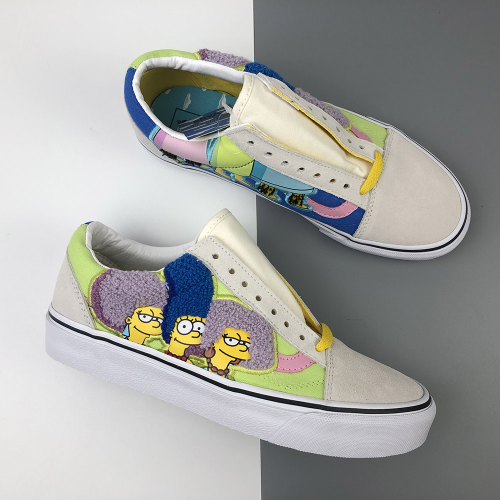 the simpsons shoes vans