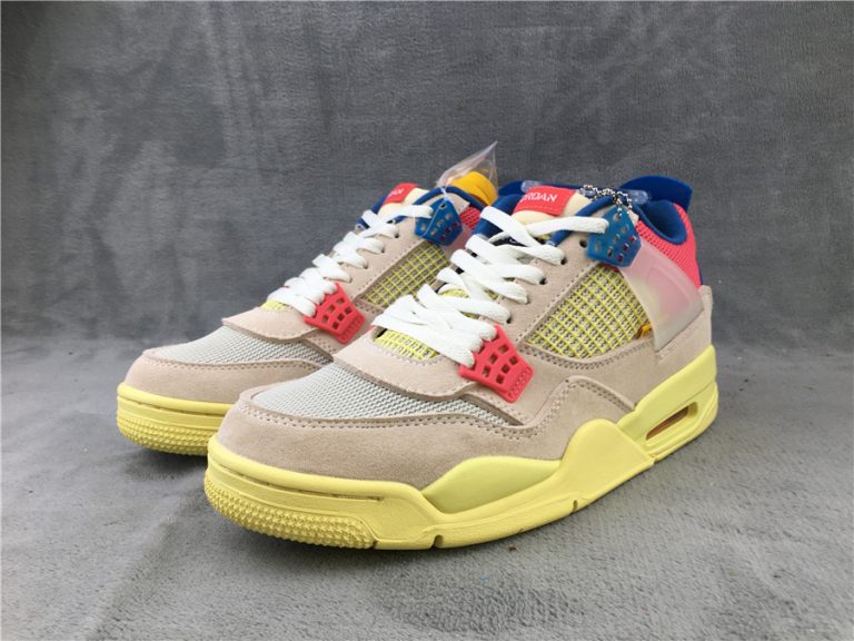 union x air jordan 4 guava ice