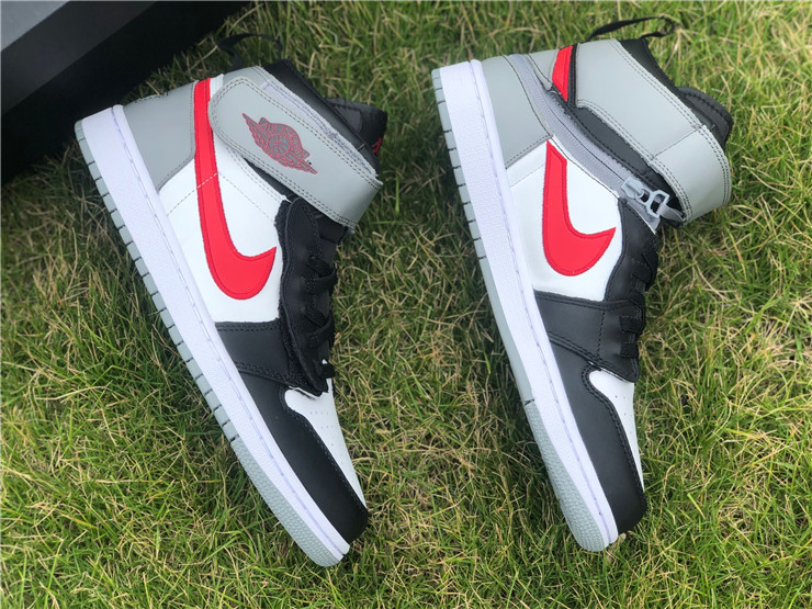Air-Jordan-1-High-FlyEase-Black-White-Particle-Grey-Gym Red-8