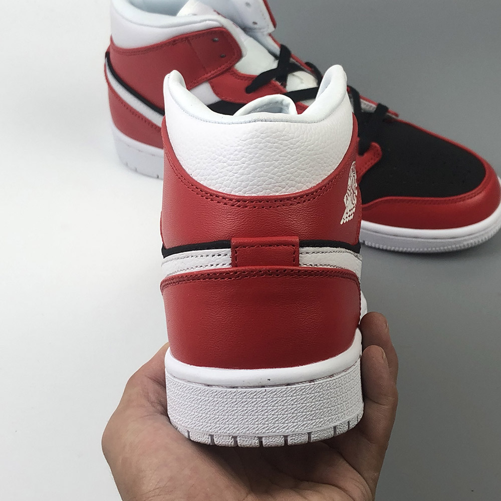 Air-Jordan-1-Mid-Chicago-Gym-Red-White-Black-For-Sale-4