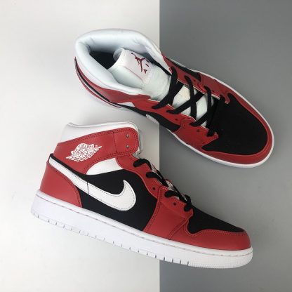 nike jordan 1 red and white