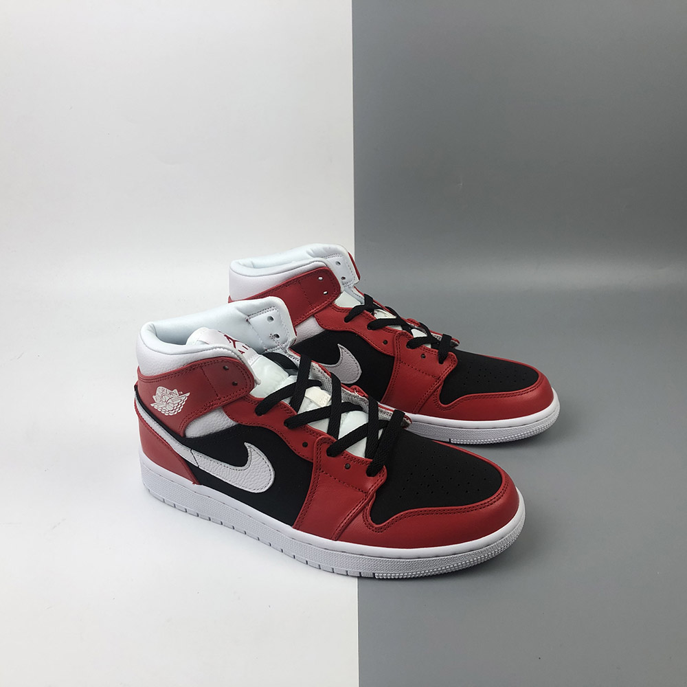 Air-Jordan-1-Mid-Chicago-Gym-Red-White-Black-For-Sale-6