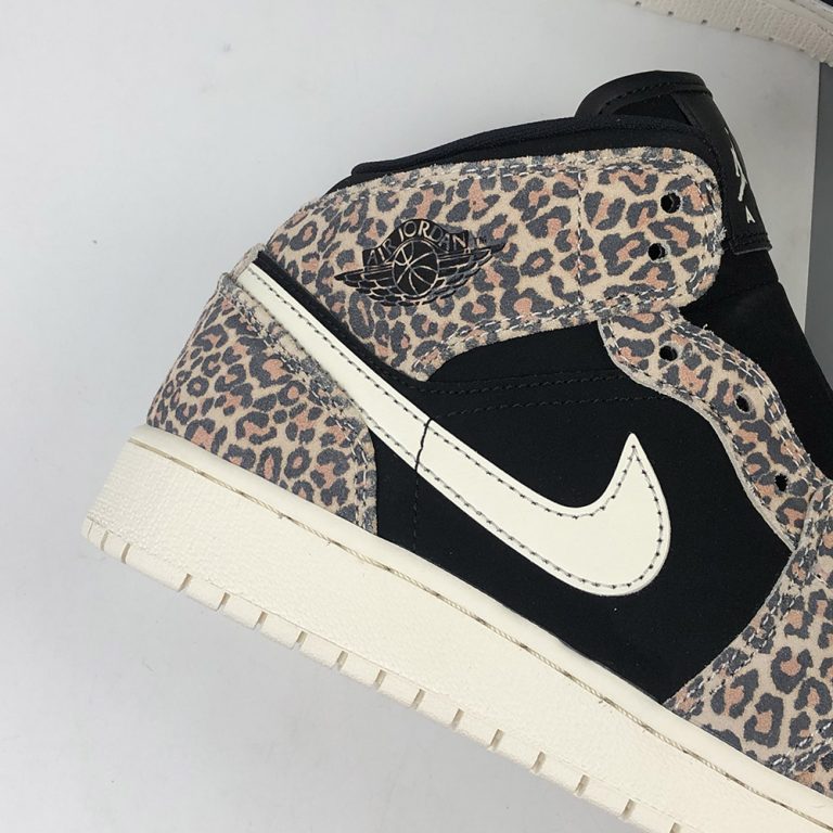 jordan 1 mid se leopard