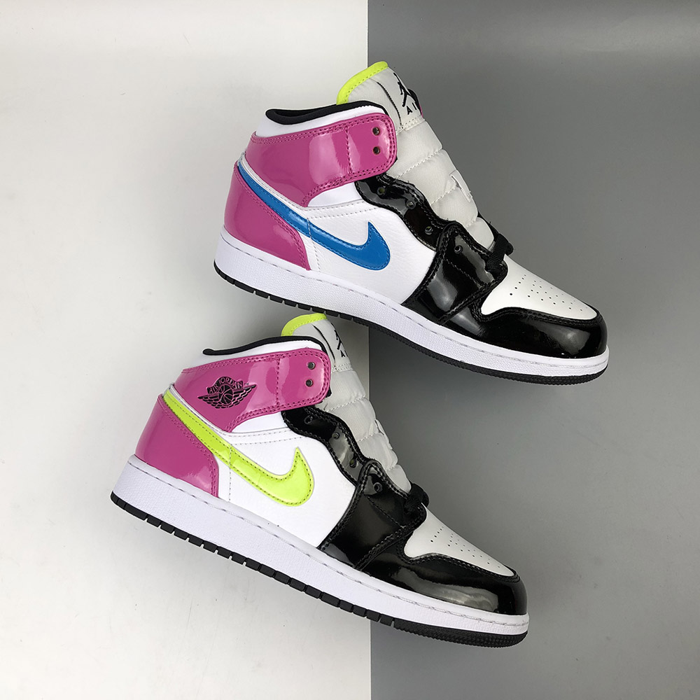 Air-Jordan-1-Mid-SE-Patent-Leather-Multi-For-Sale-1