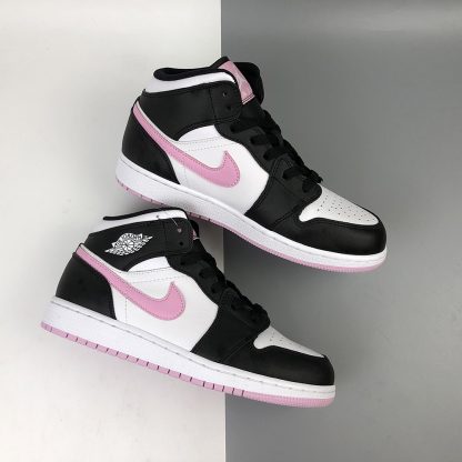 Air Jordan 1 Mid White Light Arctic Pink For Sale – The Sole Line