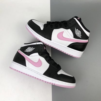 Air Jordan 1 Mid White Light Arctic Pink For Sale – The Sole Line