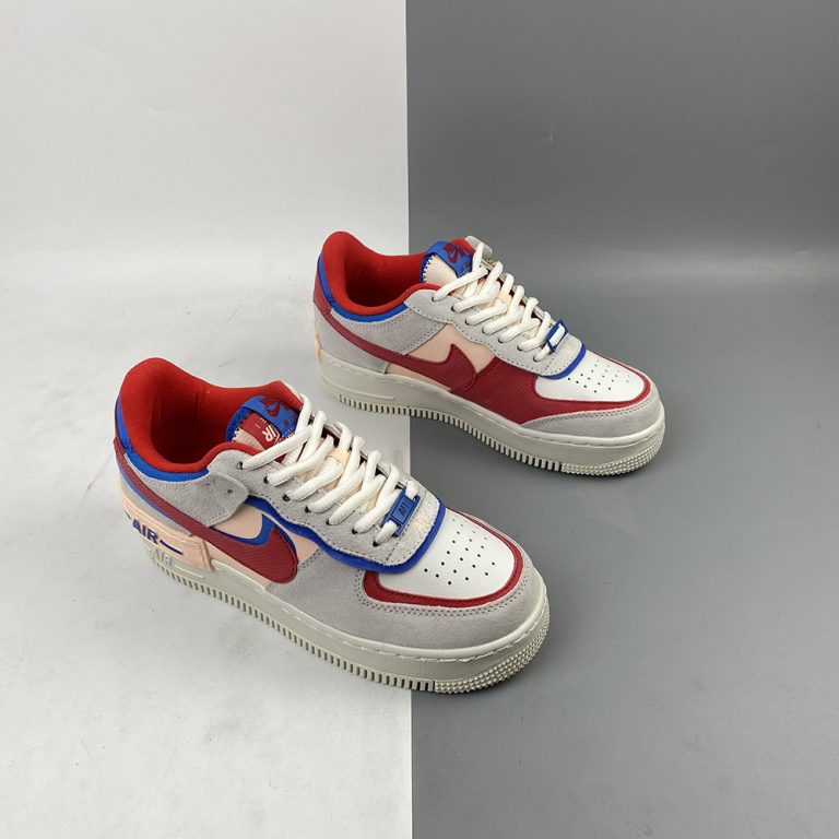 Nike Air Force 1 Shadow Sail/University Red-Photo Blue For Sale – The ...