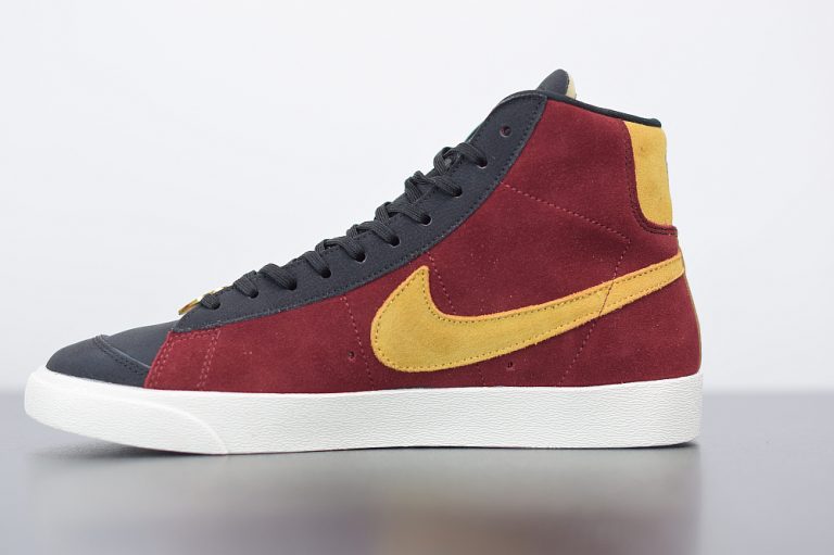 Nike Blazer Mid âDorothy Gatersâ Black/Team Red-University Gold-Flax â The Sole Line