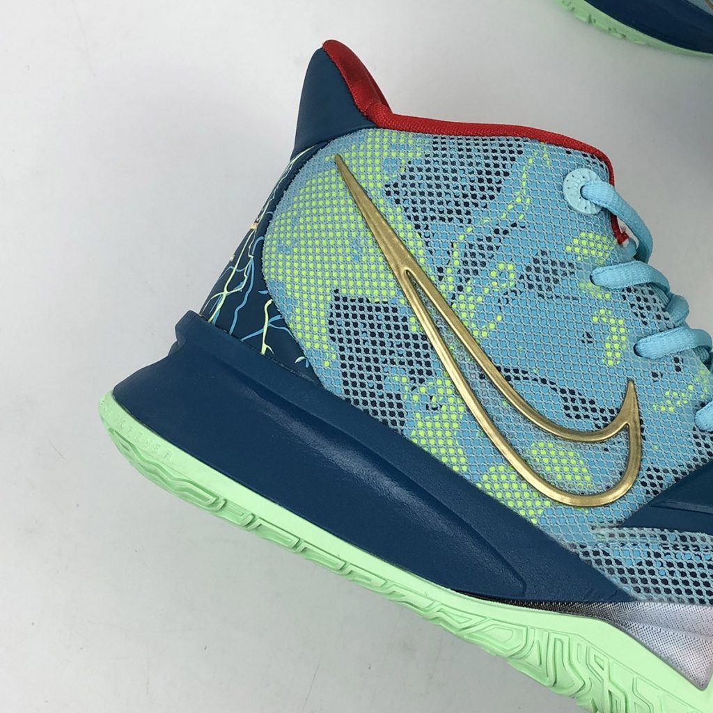 kyrie 7 black and yellow