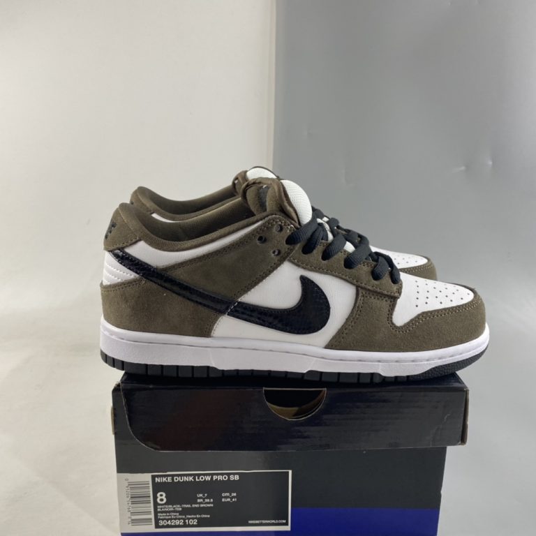 sb dunk low trail end