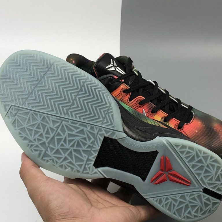 Nike Zoom Kobe 7 âAll Star Galaxyâ Black/Metallic Silver-Total Orange-Volt â The Sole Line