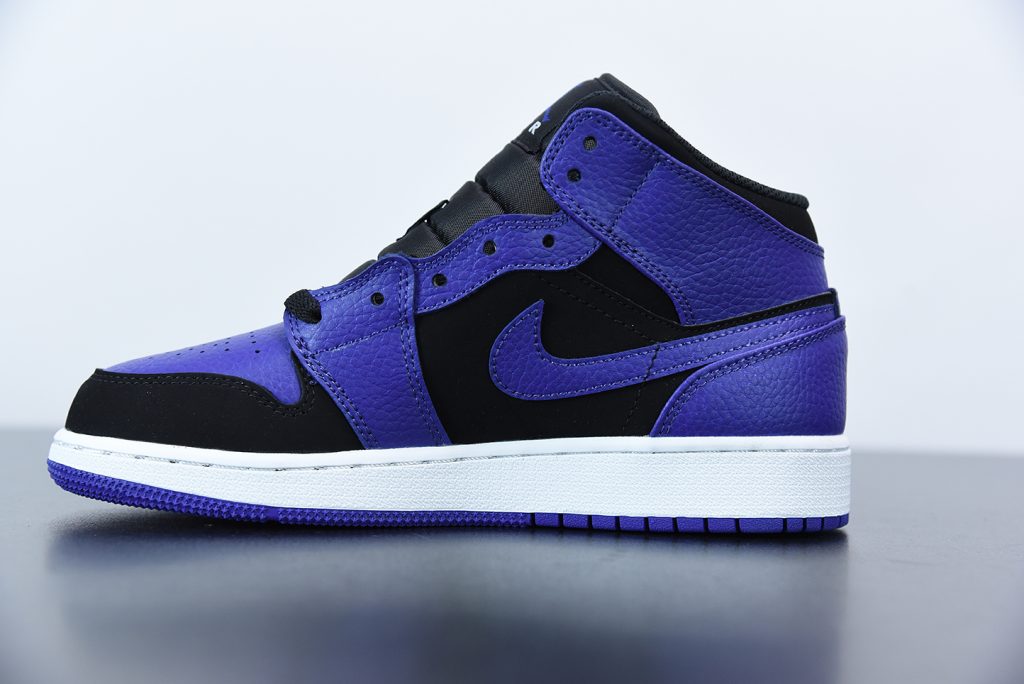 Air Jordan 1 Mid Black Dark Concord For Sale â The Sole Line