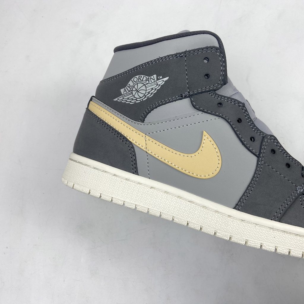 Latest Air Jordan 1 Mid Grey Onyx BQ6472-020