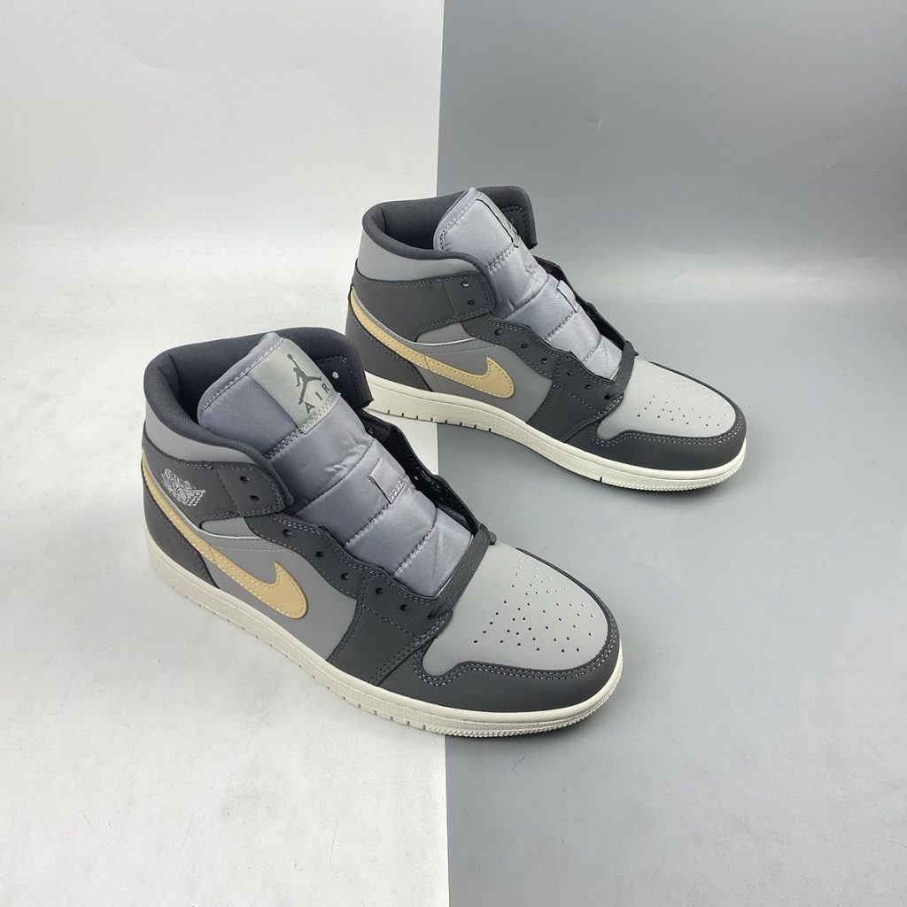 Air Jordan 1 Mid âIron Grey Onyxâ For Sale â The Sole Line