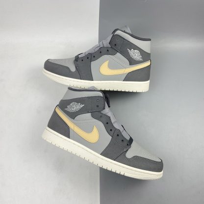 Air Jordan 1 Mid ‘Iron Grey Onyx’ For Sale – The Sole Line