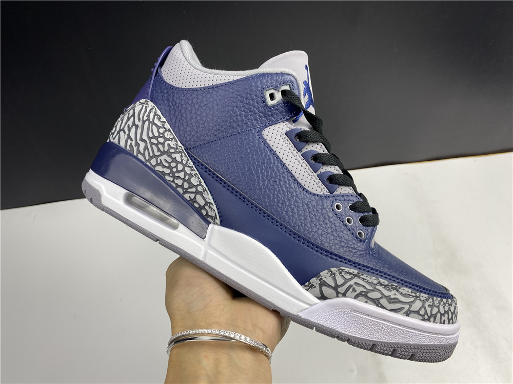 Air Jordan 3 Midnight Navy/Cement Grey-White For Sale – The Sole Line