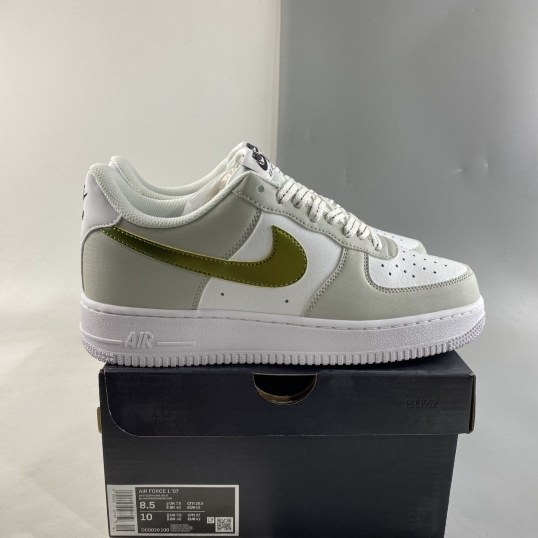 Nike-Air-Force-1-07-LV8-Metallic-Summit-White-White-Black-Multi-Color-7