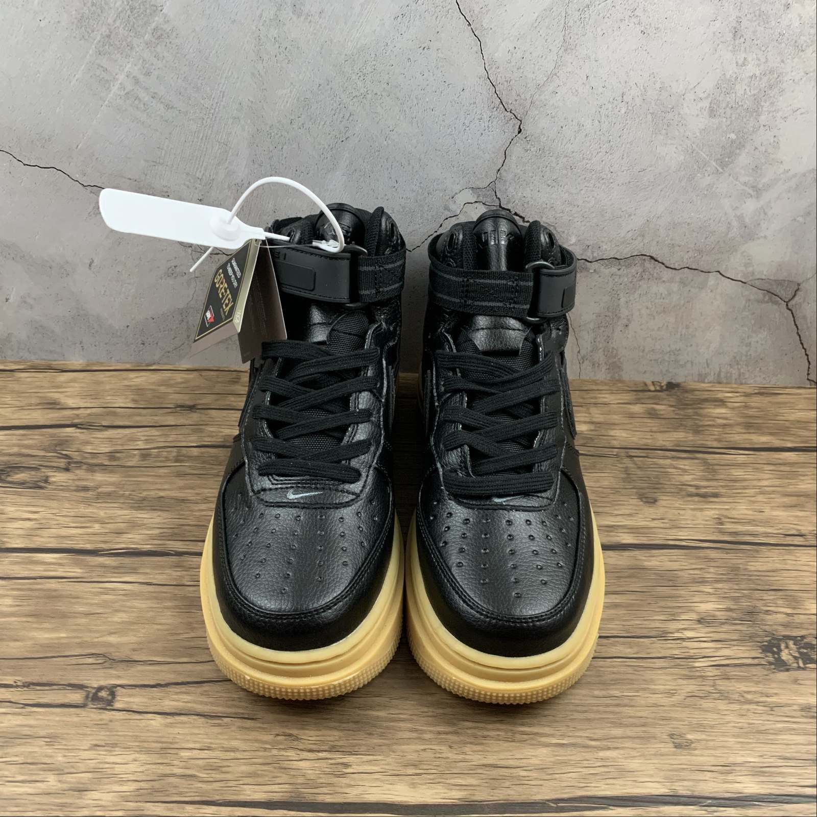 air force ones boots black