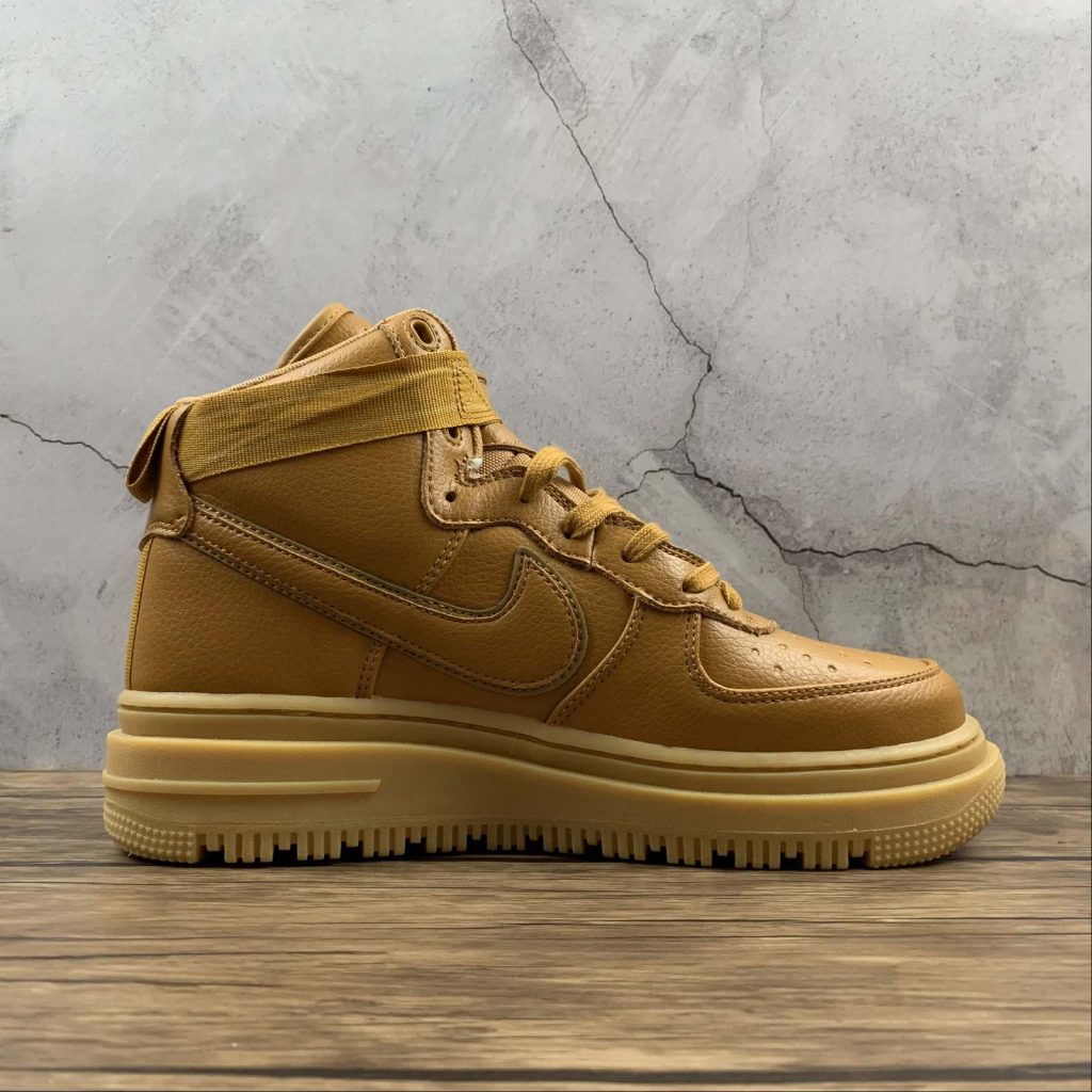 Nike Air Force 1 Gore-Tex Boot Wheat CT2815-200 Flax/Flax-Wheat-Gum Light Brown Sneakers