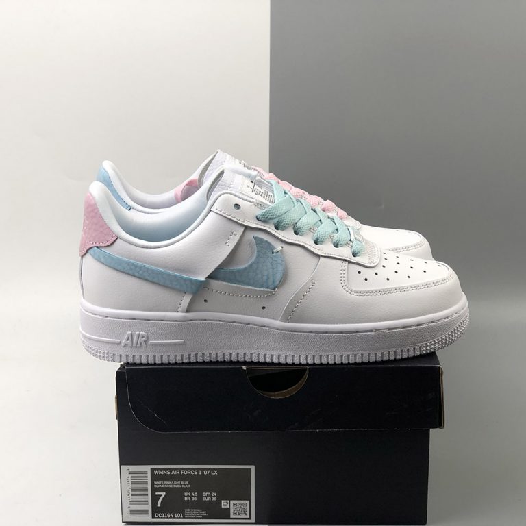 nike air force 1 bleached aqua